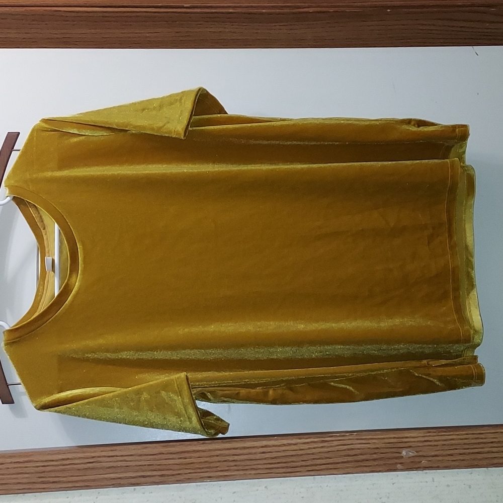 Women's velour shirt
